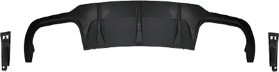 Immagine prodotto di 2011-2014 Mercedes Classe C W204 spoiler posteriore labbro paraurti splitter nero 3pcs