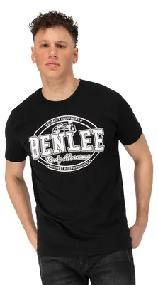 Zdjęcie produktu dla T-shirt męski regular fit DARIEN Black/White M BENLEE