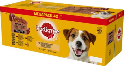 Zdjęcie produktu dla Pedigree Mokra Karma Dla Psów Wybór Farmera W Sosie 4 Kg (40 X 100 G)
