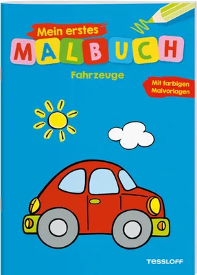 Produktbild von Mein erstes Malbuch Fahrzeuge