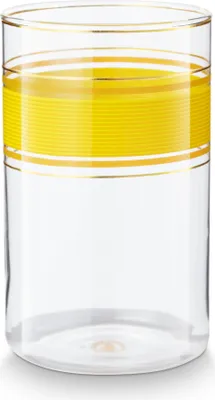 Produktbild von PIP STUDIO Chique Longdrinkglas gelb 360ml