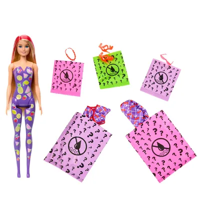 Zdjęcie produktu dla Barbie Color Reveal HJX49, Lalka modowa, Damski, 3 lat(a), Dziewczyna, 330 mm, 257 g