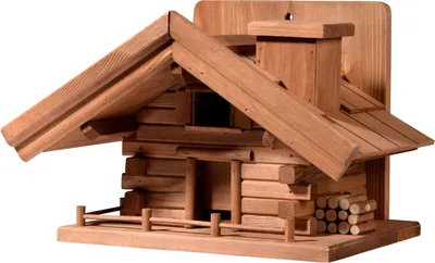 Produktbild von Vogelfutterhaus "St. Moritz" zur Wandmontage