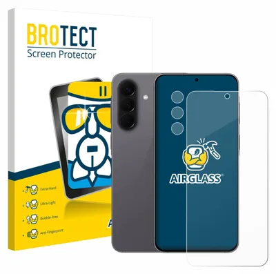 Produktbild von BROTECT Schutzglas für Samsung Galaxy A57 5G (Display+Kamera) Schutzfolie Panzer Folie Glas Display Schutz klar