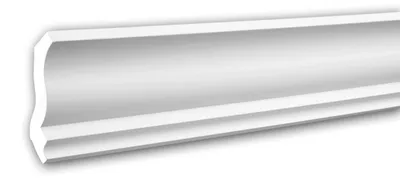 Produktbild von PROFHOME 150144 Eckleiste aus Polyurethan Deckenleiste Stuckleiste 2 m