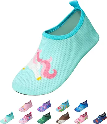 Produktbild von Badeschuhe Mädchen, schnelltrocknend, rutschfest, für Strand und Schwimmbad
