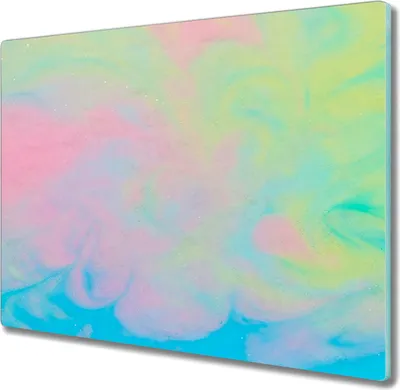 Produktbild von Coloray Hackbrett Kochplattenabdeckung Herdabdeckplatte 60x52 cm Schneidebrett Küchenbrett - Pastell Wolke