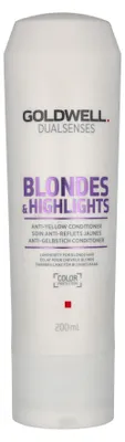 Produktbild von Goldwell Conditioner Dualsenses Blondes & Highlights Anti-Gelbstich Conditioner