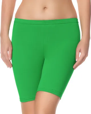 Image de Short de cyclisme pour femme, cuissard, sous-vêtement, short court, boxer LAMA04 (Vert 4, 2XL/3XL)