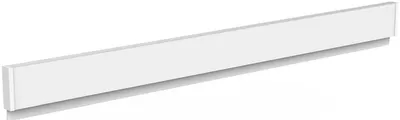 Produktbild von Klemmleiste Maulgrip 100x1,1cm weiß Packung mit 6 Stück