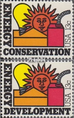 Produktbild von Briefmarken USA 1977 Mi 1315-1316 (kompl.Ausg.) postfrisch Energieprogramm