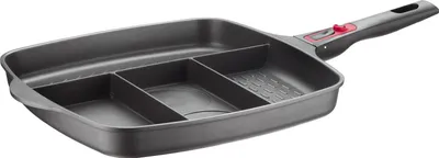 Produktbild von PINTINOX Multipan PRO Bratpfanne, Aluminium, Induktionsherd-geeignet, Antihaftbeschichtung, abnehmbarer Griff
