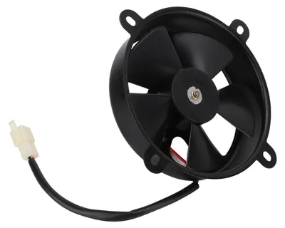 Image de Ventilateur de refroidissement électrique pour radiateur, 6 pouces, 5 pales, excellente dissipation thermique, pour motos tout-terrain 150 cm³ et 200 cm³, quads et VTT