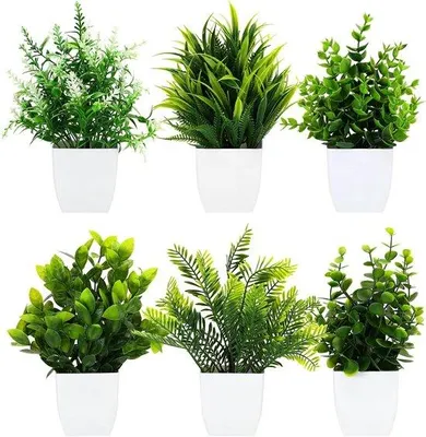 Immagine prodotto di Piccole piante artificiali per la decorazione di interni