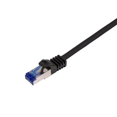 Obrázek produktu pro LogiLink C6A143S, 50 m, Cat6a, S/FTP (S-STP), RJ-45, RJ-45, Černá