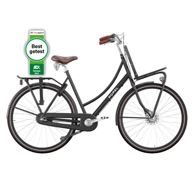 Produktbild von Damen Hollandrad Daily Dutch Prestige 3 Gang 28 Zoll schwarz-matt 59 cm