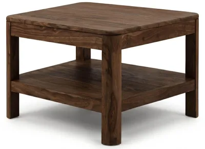 Produktbild von MASSIVMOEBEL24.DE Couchtisch Sheesham 70x70x45 rot-braun gebeizt TORONTO #106