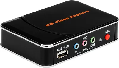 Produktbild von Videoaufnahmegerät HD 1080P für Gamer mit Ein-Klick-Aufnahme, kompatibel mit Windows, Xbox, PS, Wii
