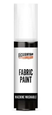 Obrázek produktu pro Barva na světlý a tmavý textil PENTART 20 ml ČERNÁ