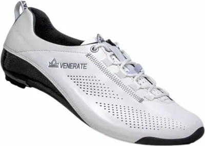 Image de Chaussures de cyclisme sur route Venerate Road Classic, blanc, taille 41 (hommes), blanc, taille 41
