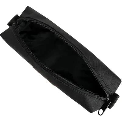 Obrázek produktu pro Školní penál ZAGATTO , uni, tmavě modrý s květinovým vzorem, jednokomorový, zapínání na zip, nášivka s logem, 22x6x6 cm, tuba penál, ZG716