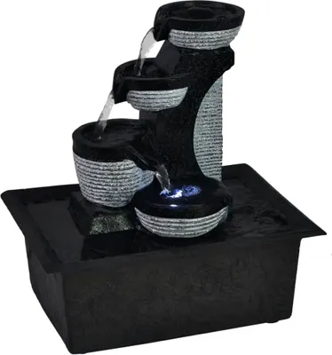 Immagine prodotto di The Living Store fontana da interno con LED in poliresina