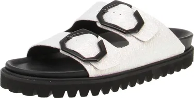 Produktbild von Genuins G105624 Galia Fluor - Damen Schuhe Pantoletten - White, Größe:37 EU