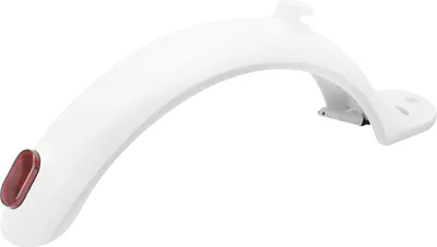 Obrázek produktu pro Avizar, zadní blatník pro e-koloběžku Xiaomi M365 s LED diodou, bílý