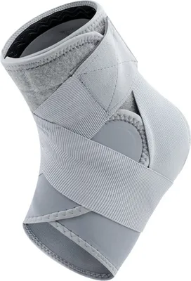 Produktbild von 1 Stück hochelastische Knöchelbandage mit Verschlussband, weich, atmungsaktiv, verstellbare Kompressions-Knöchelmanschette