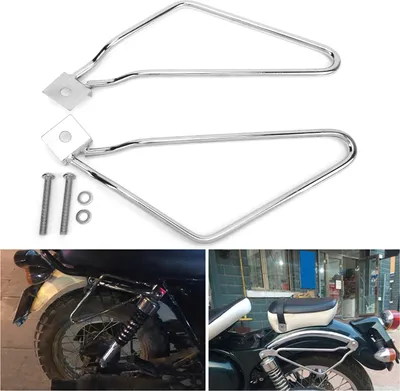 Immagine prodotto di 2 barre di supporto per moto, acciaio cromato, ricambio per 883 Ferro XL883N