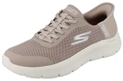 Produktbild von SKECHERS Slip-ins Damen Schlupfsneaker beige taupe Textil - Größe: 41