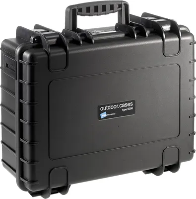 Zdjęcie produktu dla B&W outdoor.cases Type 5000 - Hartschalentasche - Polypropylen - Schwarz