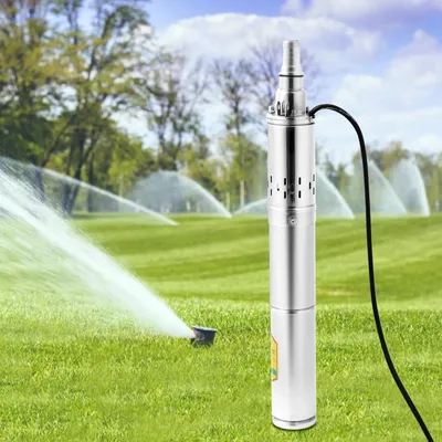 Obrázok produktu pre Ponorné čerpadlo – 24V DC, 370W – ochrana proti prehriatiu – robustná konštrukcia – vhodné pre domácnosť a zavlažovanie