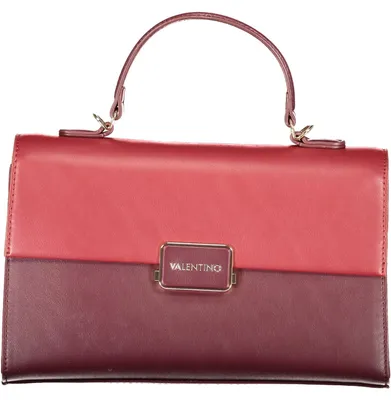 Produktbild von Damen Rote Tasche mit Griff & abnehmbarem Schulterriemen, vielseitig & stilvoll.