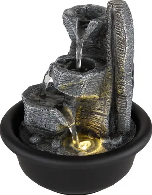 Produktbild von GLOBO Lighting Brunnen FONTANA DH 16x19 cm schwarz
