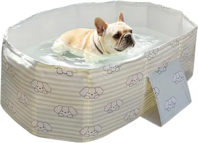 Produktbild von Tragbare Hundebadewanne für kleine und mittelgroße Hunde, platzsparend