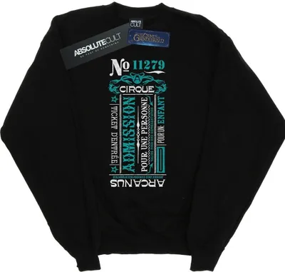 Produktbild von Fantastic Beasts - "Cirque Arcanus" Sweatshirt für Damen BI17123 (M) (Schwarz)