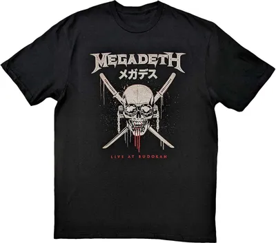 Obrázek produktu pro Megadeth - Tričko pro muže/dámy Uni RO8750 (S) (Black)