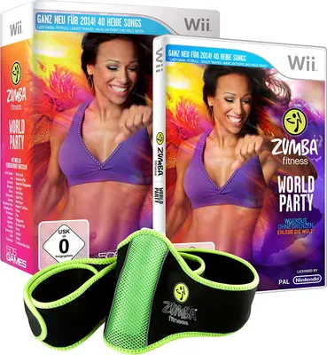 Obrázek produktu pro 505 Games Zumba Fitness World Party, Wii, E (bez omezení), Fyzické médium