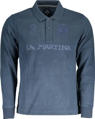 Immagine prodotto di LA MARTINA Polo Uomo Tessile Blu SF17146 - Taglia: S