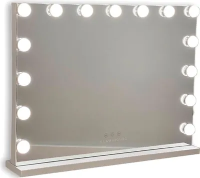 Produktbild von Flamingueo Spiegel Mit Beleuchtung 15 LED 3 Modi