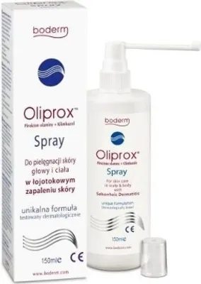 Produktbild von Oliprox Spray b.Seborrhoischer Dermatitis 150 ml