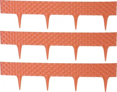 Produktbild von Palisade RattanPalisade L-2,40 m, Terrakotta, Pack. 3 Stk., 820x95/200 mm, UV