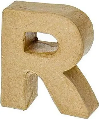 Produktbild von Buchstabe, R - H 5 x B 4,6 x T 2 cm