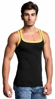 Produktbild von Cu104 Black Herren Unterhemd