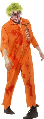 Produktbild von Smiffys Halloween Kostüm 'Verurteilter Zombie' für Erwachsene, Größe M