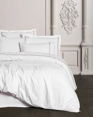 Produktbild von L'Essentiel Linge de Maison, Mehves- CTN3419, Weiß,Grau, Bettdecken, 100% Baumwollakfil