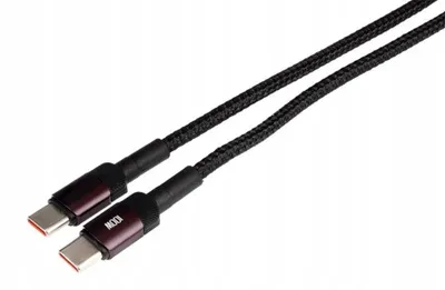 Produktbild von DBautomotive Ladekabel USB-C 100W 1m violett