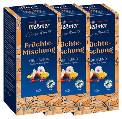 Immagine prodotto di Meßmer ProfiLine miscela di frutta tè alla frutta salato confezione da 3 pezzi
