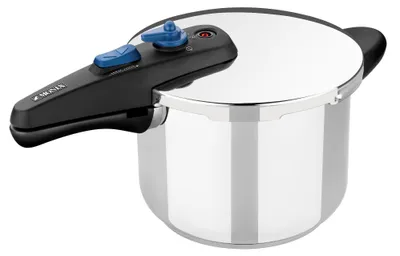 Produktbild von MONIX Veloce 6L Schnellkochtopf Edelstahl für alle Herdarten geeignet